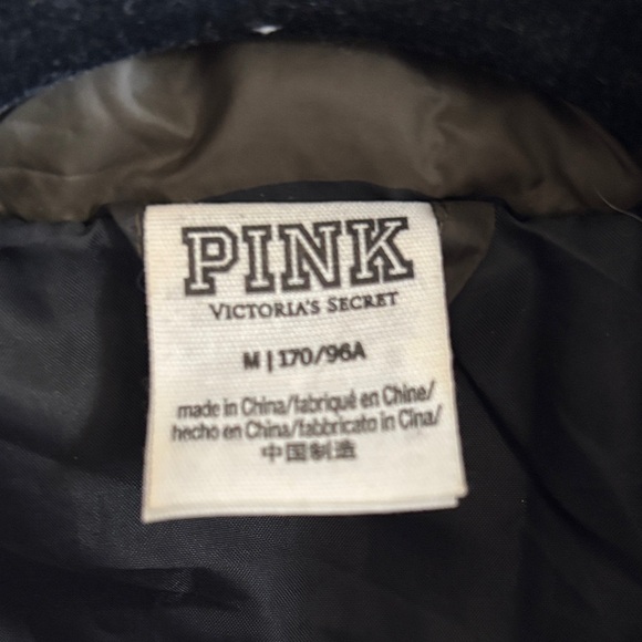 Victoria's Secret Pink Camouflage Puffer Jacket medium - Picture 2 of 4